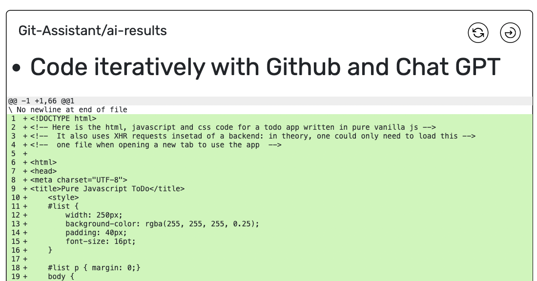 Git Assistant